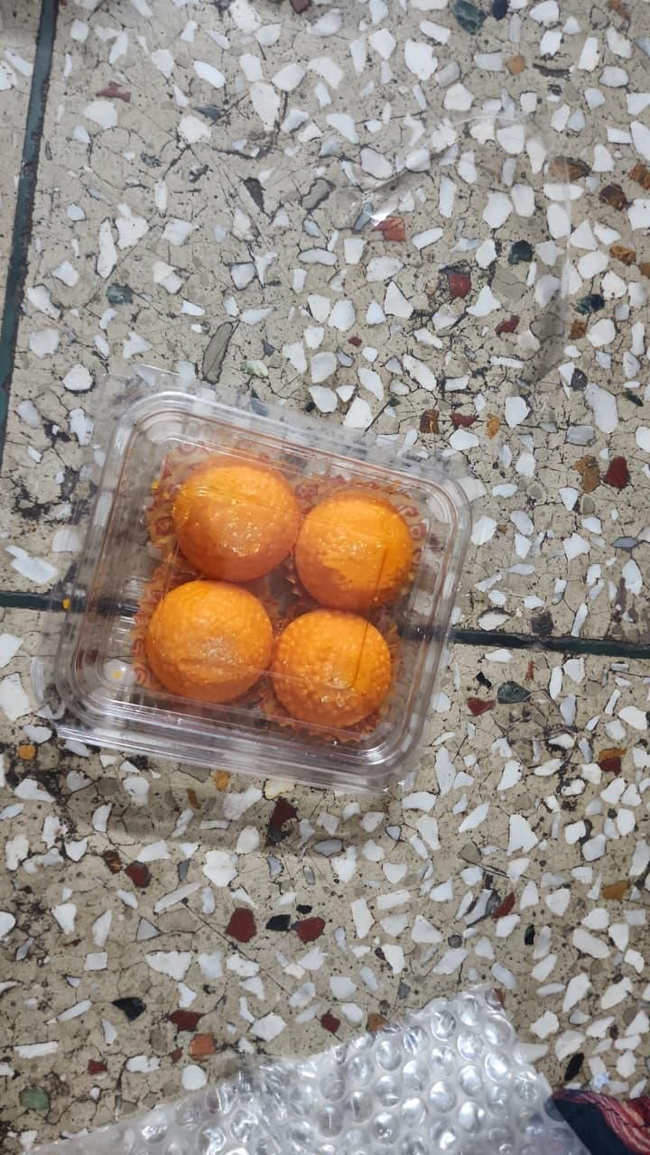 Laddoo Shape Candle Pack of 8